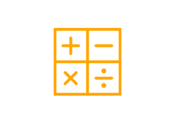 Icon of a calculator
