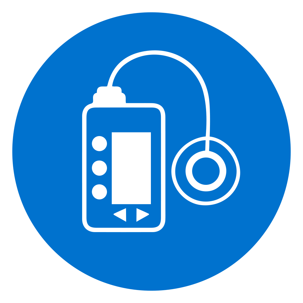 icon of an insulin pump