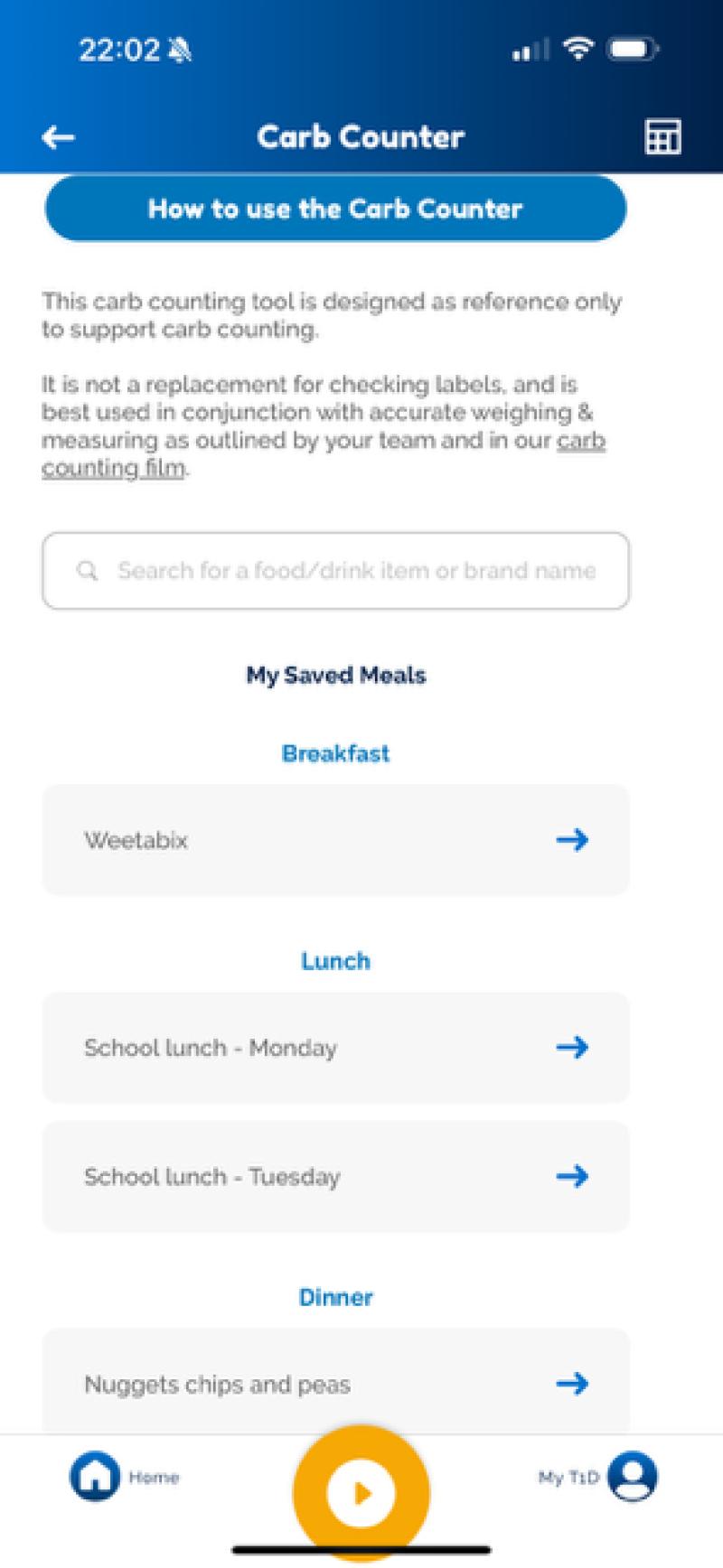 New Carb Counting Tool Now Live in the DigiBete App