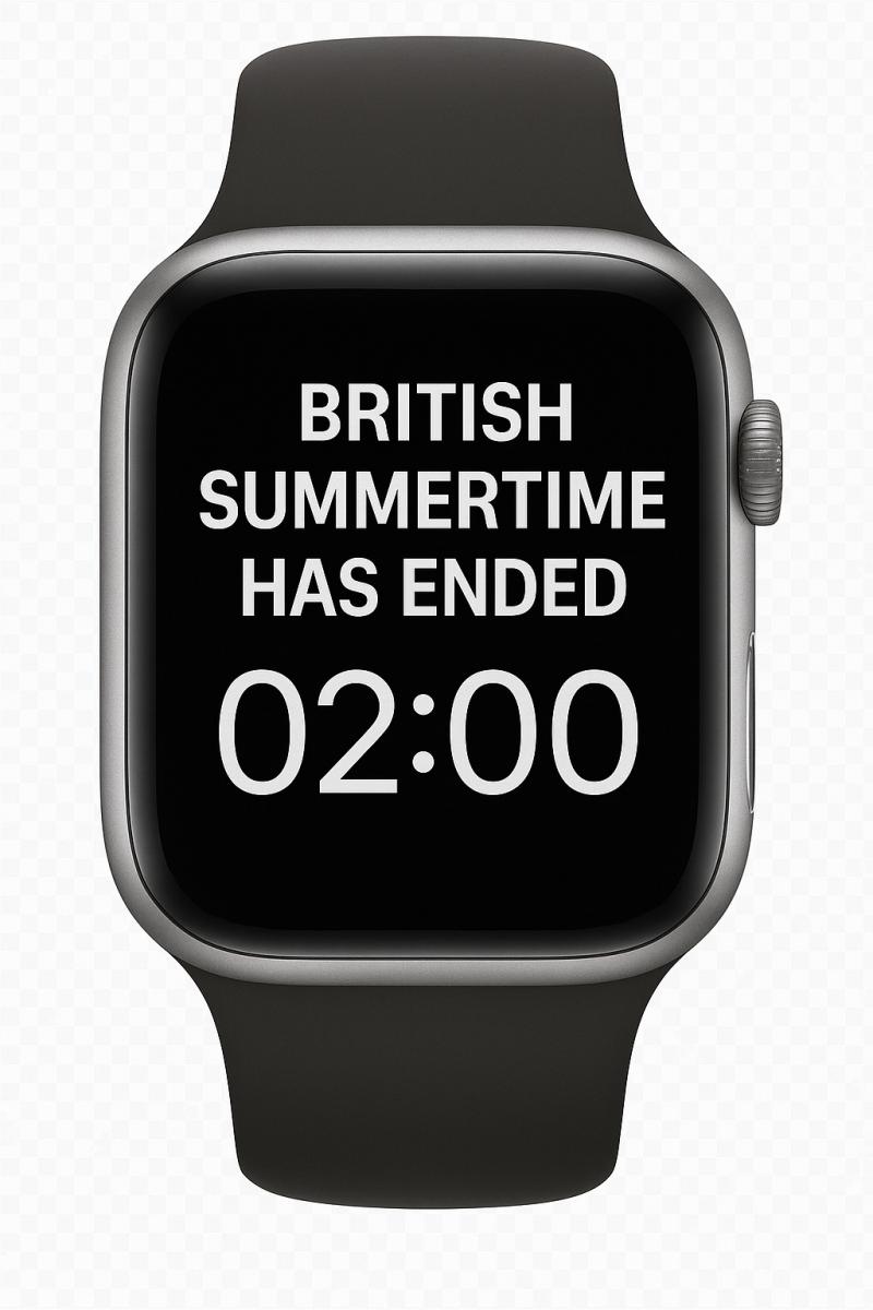 British Summertime has ended : (