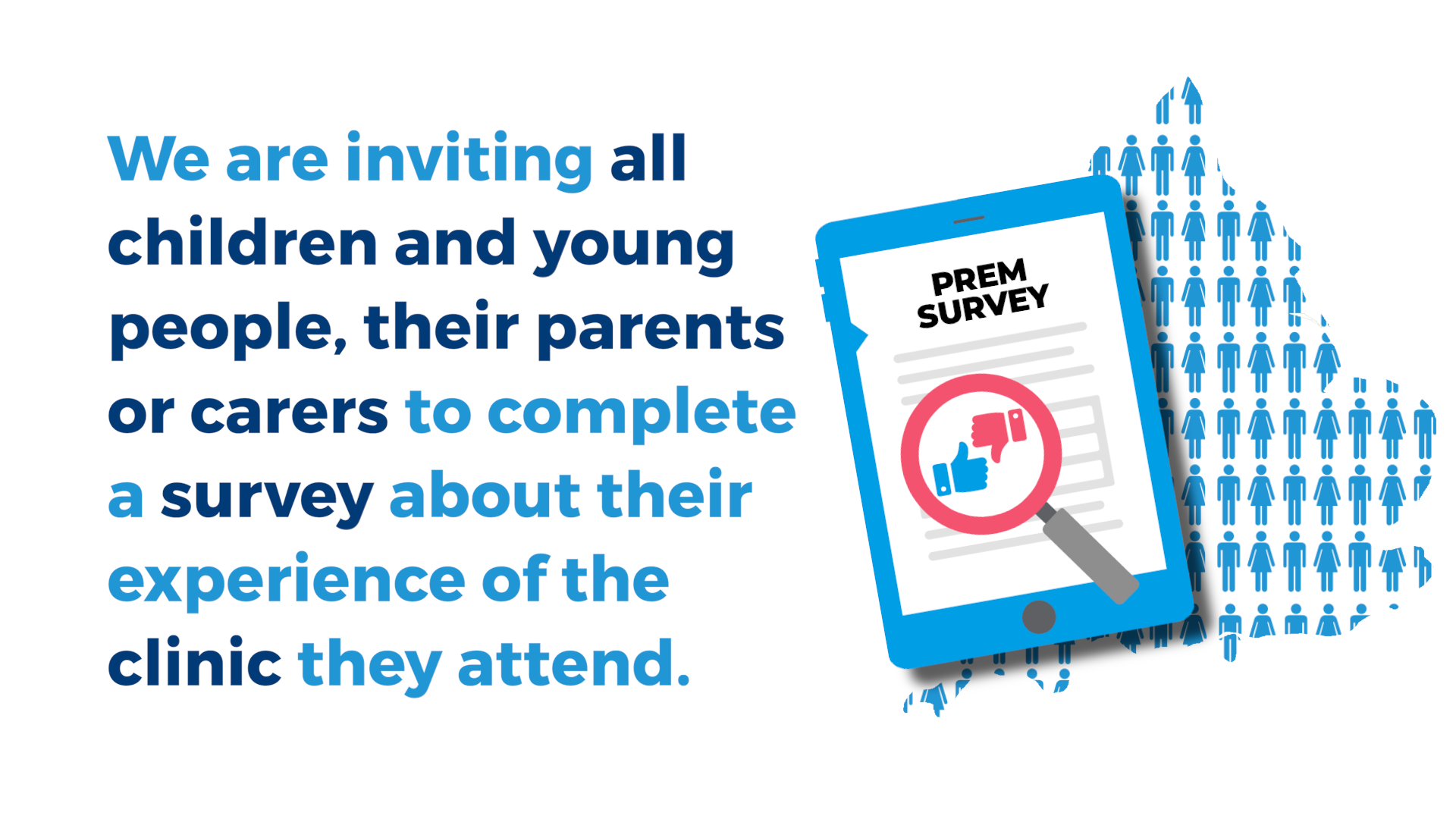 Share your experiences of care by taking this short survey.