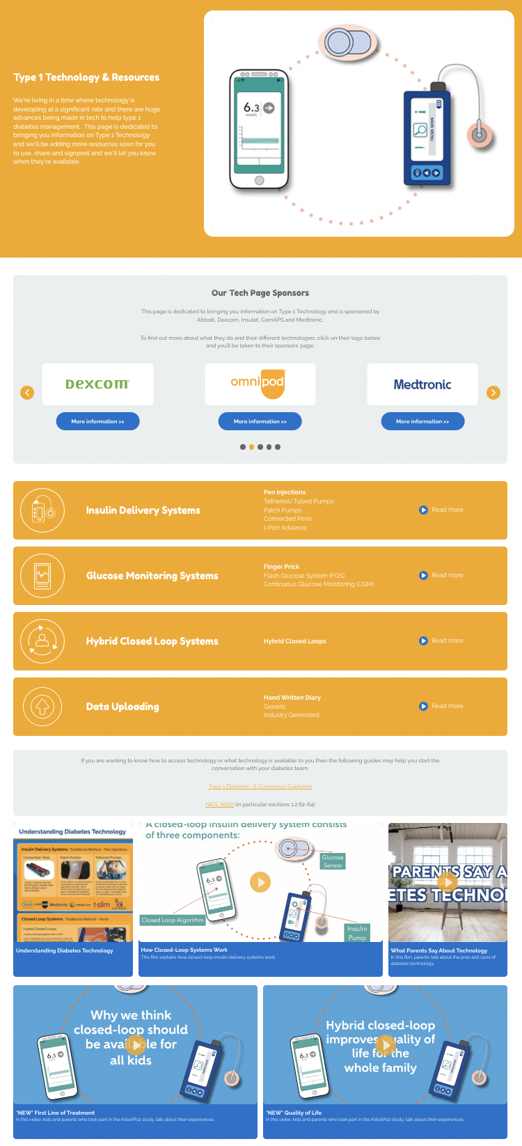 DigiBete's New Type 1 Technology Page