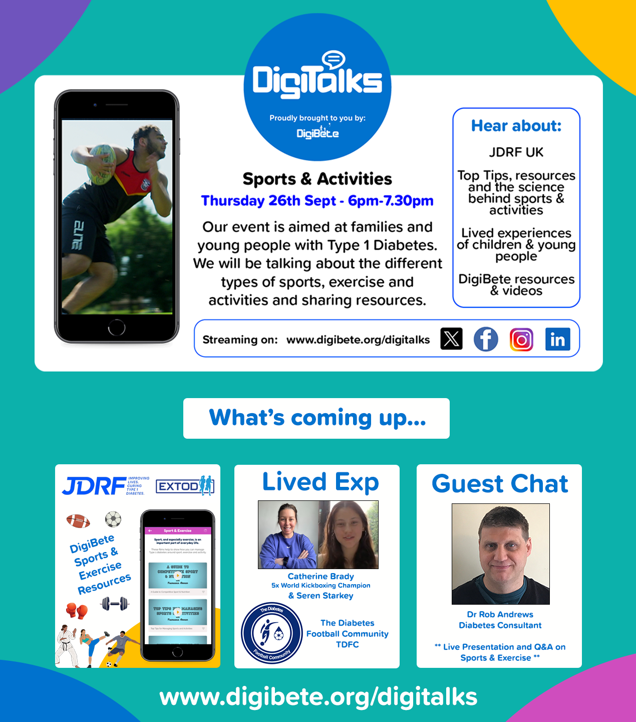 DigiTalks Tonight @ 6pm