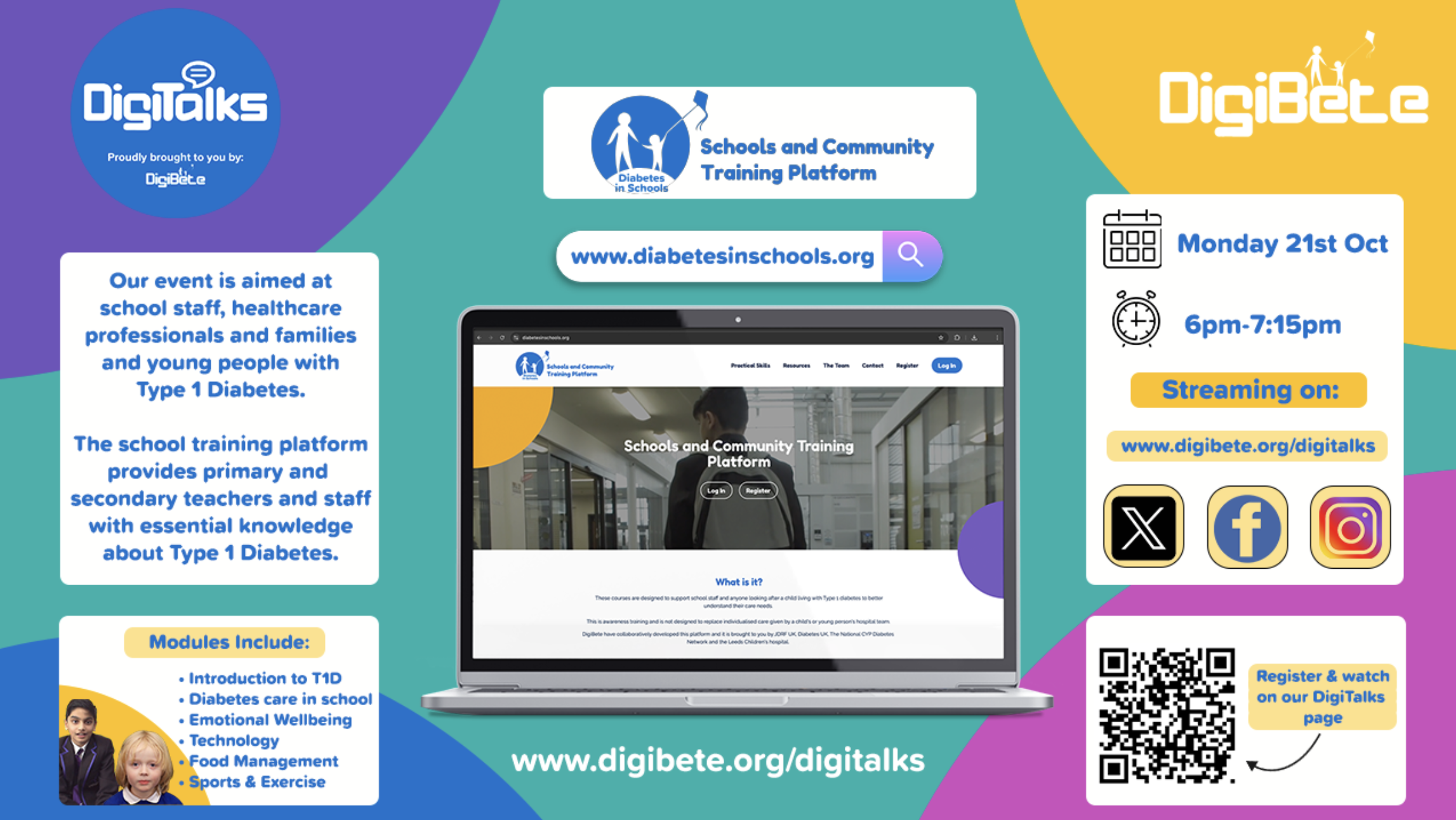 DigiTalks #3 – The New Schools Training Platform – 21st October